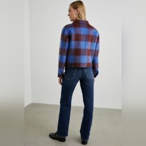 Rails Steffi Jacket Cobalt Chocolate - Picture 8 of 8